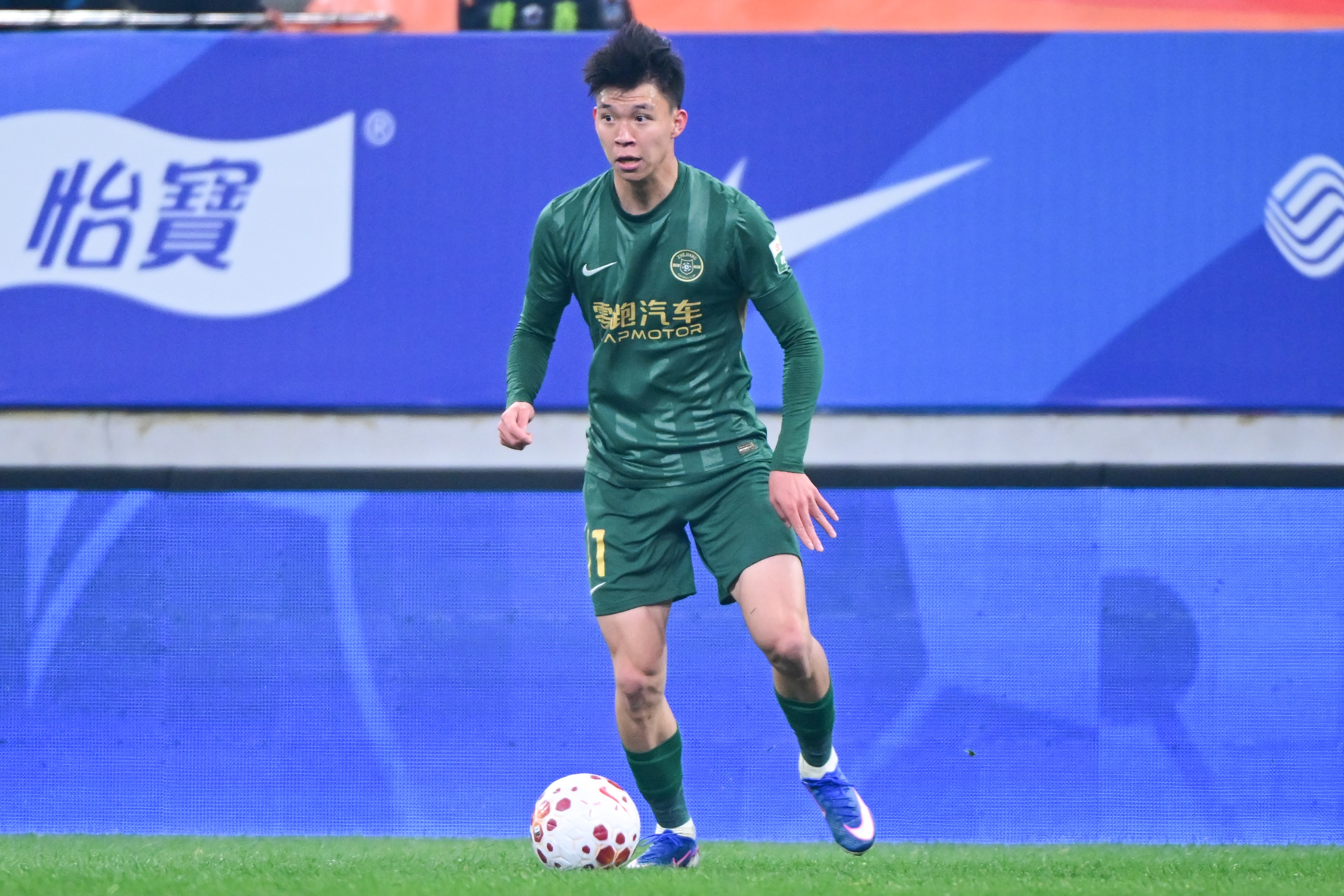 中超U23本土球员身价榜:王钰栋180万欧领跑