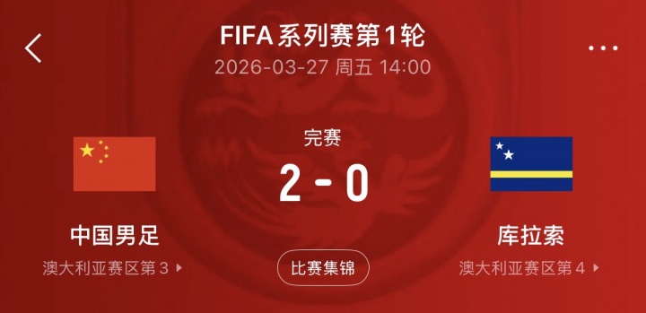 库拉索逼平厄瓜多尔夺世界杯首分,国足曾2-0胜之