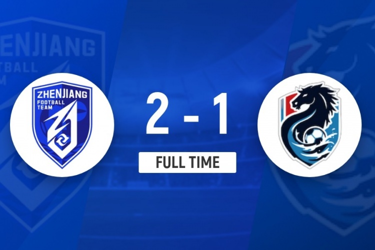 苏超镇江2-1力克十人淮安,肖陈亚双响迎首胜