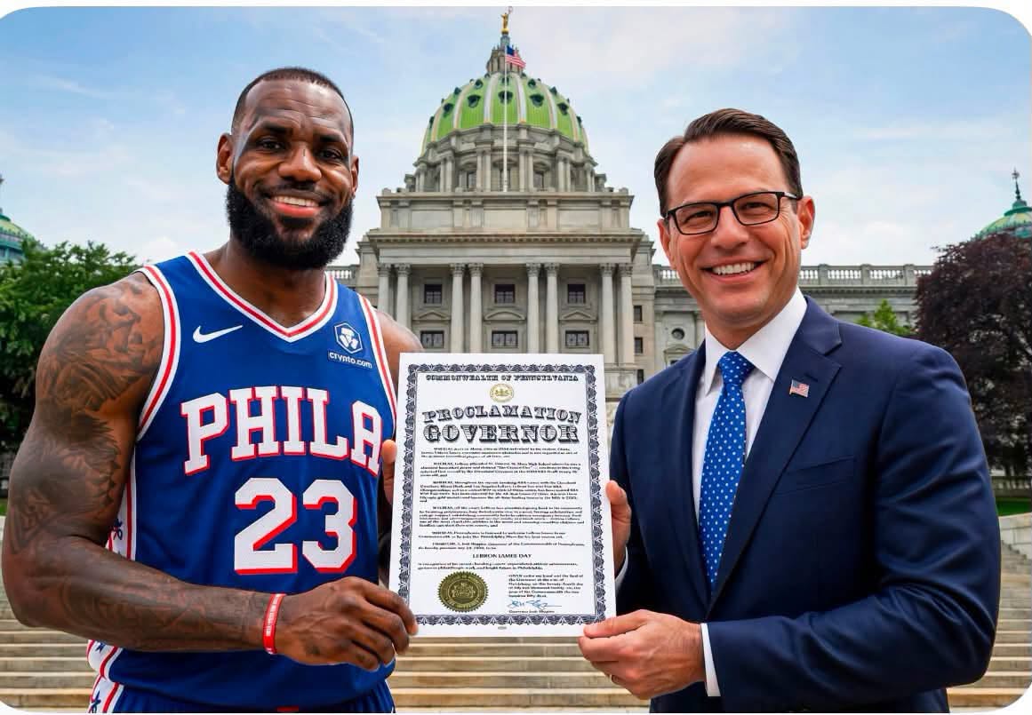 宾州州长亲自招募詹姆斯创NBA历史