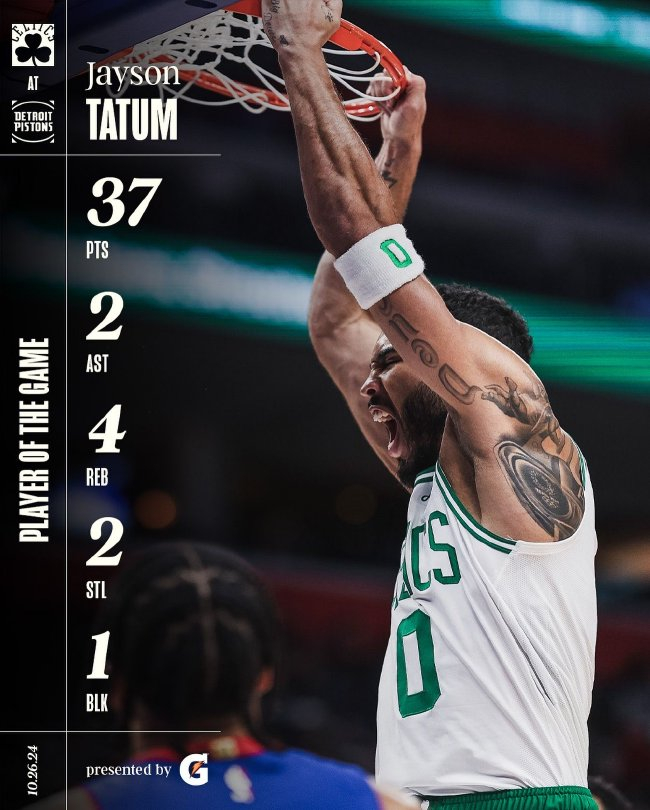 NBA常规赛:雷霆大胜公牛 绿军险胜活塞取三连胜