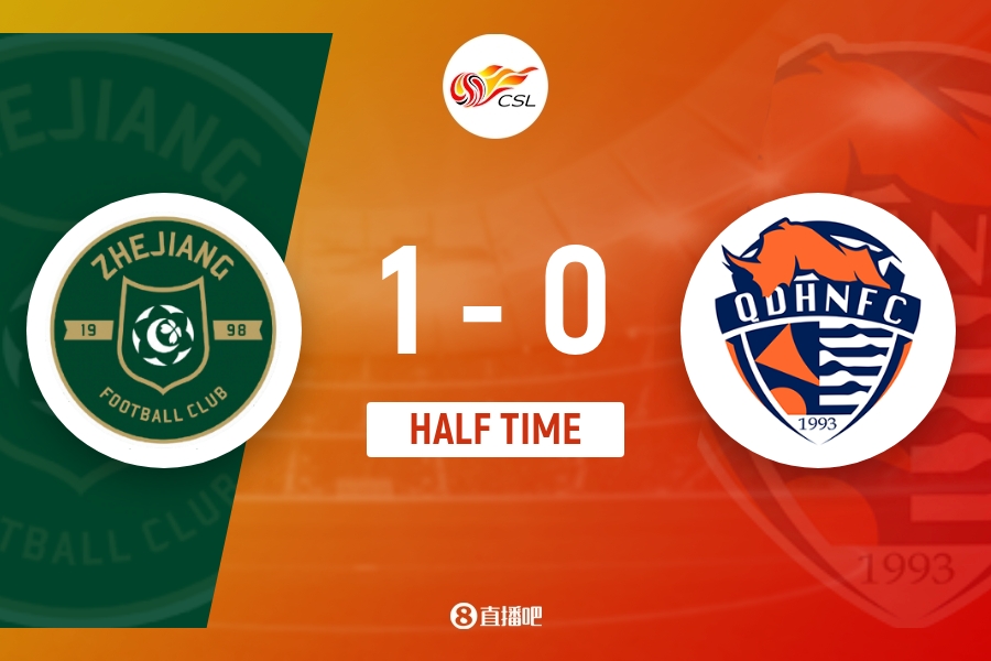 王钰栋助攻米特里策头球 浙江半场1-0青岛海牛