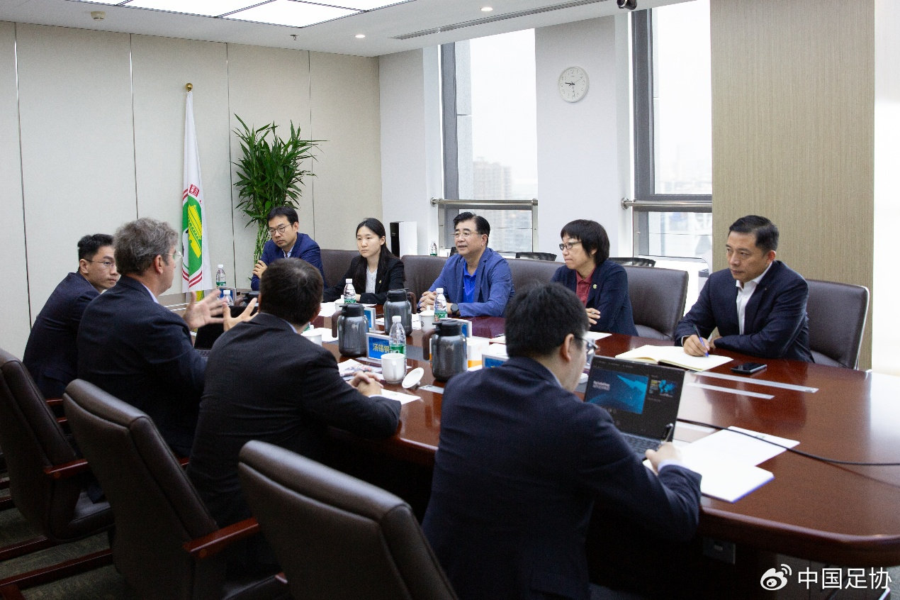 宋凯会晤城市集团CEO 共商青训海外合作