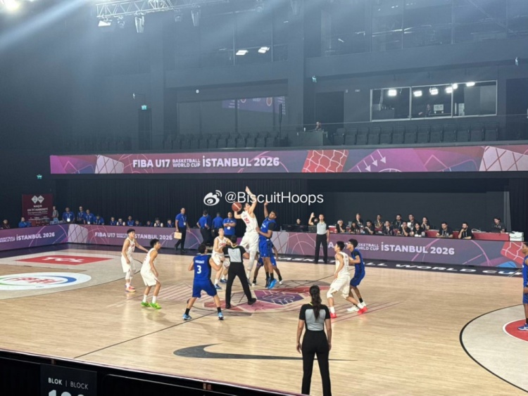 NBA多队球探与大学教练聚焦中国U17男篮