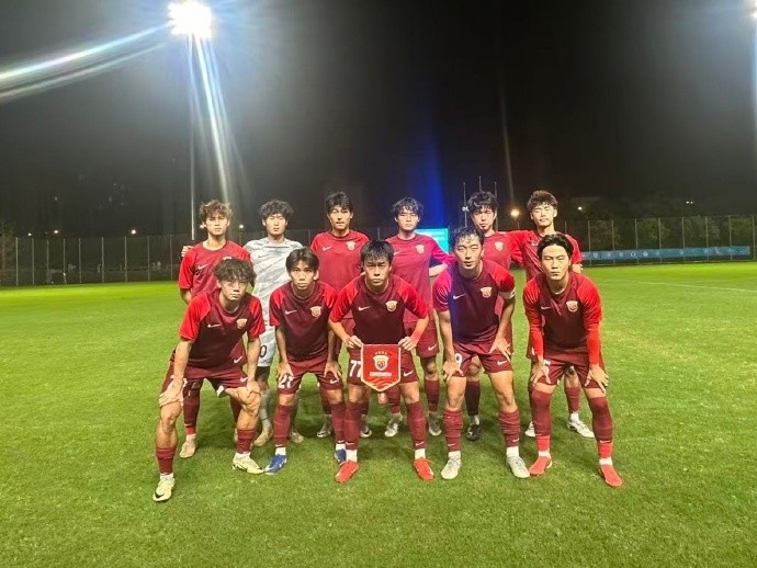 上海海港U20队中青赛第二阶段收官成功晋级