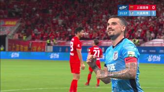 补时绝平!海港1-1英博 李新翔替补救主斯坦丘点射魏震失点