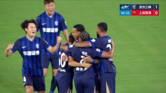 海港9分钟3球3-2逆转三镇 安佩姆双响魏震破门 三镇仍处降级区